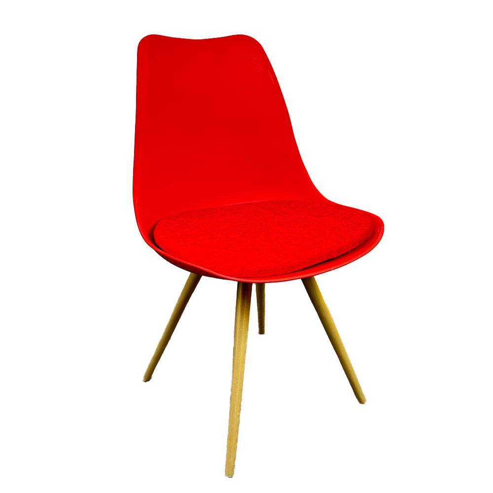Solfa Signature Tulip Chair Red Color